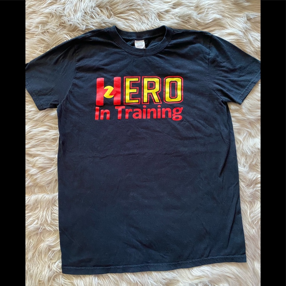 GILDAN Boy’s •HERO IN TRAINING• Softstyle Ringspun Cotton T-Shirt